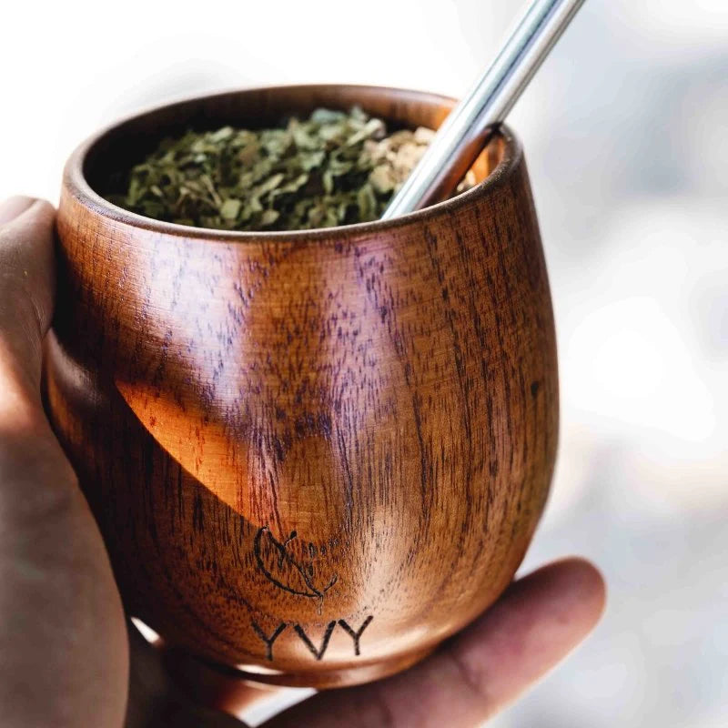 Yerba mate start kit - matekop, bombilla og 500g yerba mate